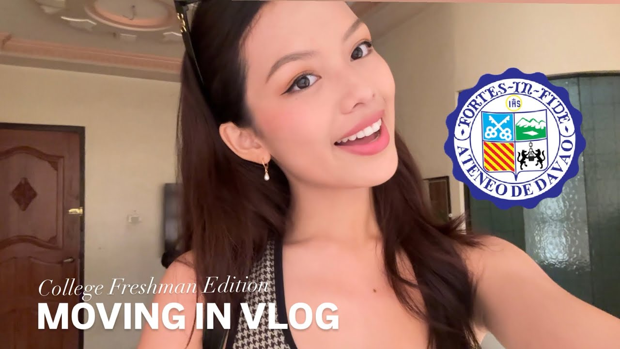 Moving in as a Freshman in Ateneo | College Diaries 📚🌷