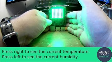 Sense-HAT Temperature and humidity checker