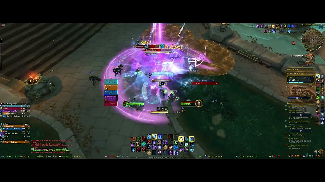 Midnight Pre-Patch: Priory 17 Frost Mage 2026 01 22