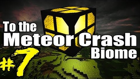 CastleMiner Z (Part 7) To the Meteor Crash Biome "You want a Rocket?"