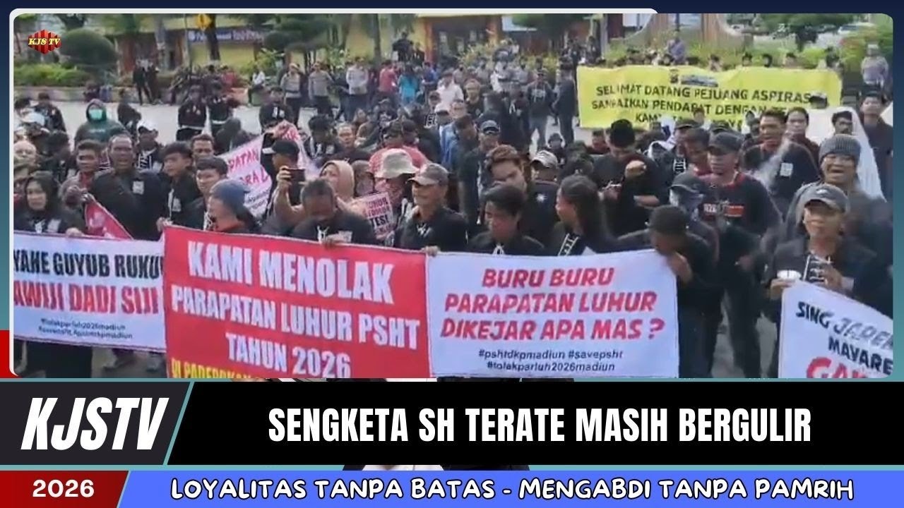 🇮🇩 Tanggapan LHA PSHT Pusat, Terkait Demo Korlap di alun-alun kota Madiun