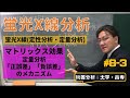 8-3 【機器分析/分析化学】蛍光X線分析とマトリックス効果(正負の誤差)  [ゆっくり丁寧]