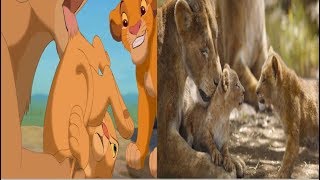 The Lion King (1994/2019) Bath Scene