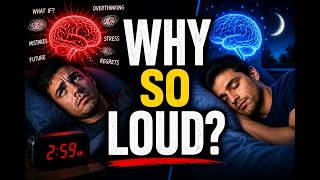 Your Brain at Night: Why Everything Feels Worse #bettersleep #overthinking