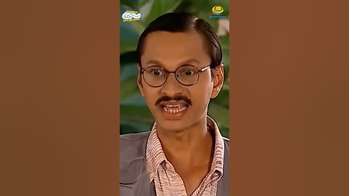 Jethalal breaks Popatlal’s Umbrella during an argument!
