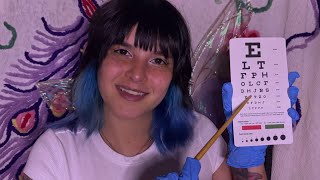 Almost 1 Hour Medical role-play. (Eye, face, and ear exam and cleaning)