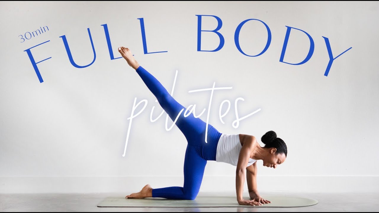 30 MIN FULL BODY PILATES WORKOUT // no equipment // deep core ...