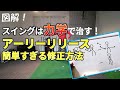 クセが治らないのは技術のせいじゃない!スイングのアーリーリリースを力学的に治す【ゴルフレッスン】【アッキー永井】
