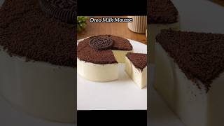 Oreo Milk Mousse 💕😋| #shorts #oreo #mousse #viral #cooking #food #pudding #recipe #shortvideo