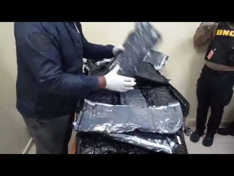 Incautan 118 paquetes de marihuana en aeropuerto del cibao