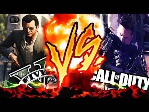 Call of Duty VS Grand Theft Auto V | @ilke_100
