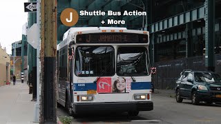 MTA NYCT : Various Buses On The J Shuttle Bus To/From Broadway Junction & Jamaica Van Wyck   More