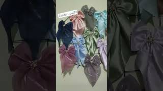 Beautifull bow collection🎀 DM on instagram for order🛍#bow #meeshoseller #meesho