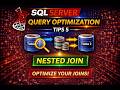 Day 53) SQL Server Query Optimization Tips 6 | Nested Loop #sql #sqlserver #hindi #sqlserverhindi
