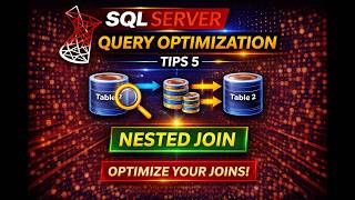 Day 53) SQL Server Query Optimization Tips 6 | Nested Loop #sql #sqlserver #hindi #sqlserverhindi