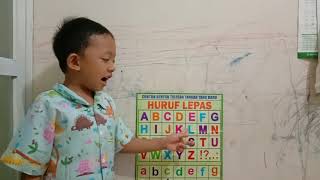 belajar huruf lepas