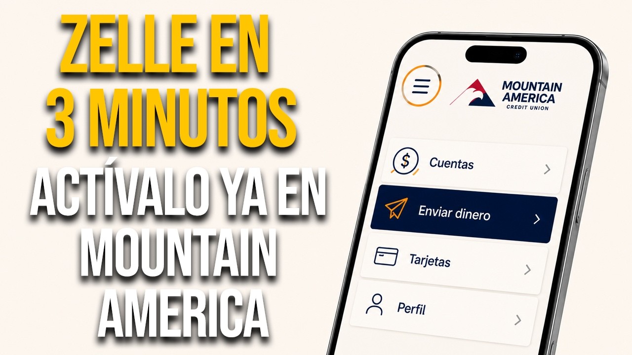 Cómo activar Zelle en Mountain America en 3 minutos