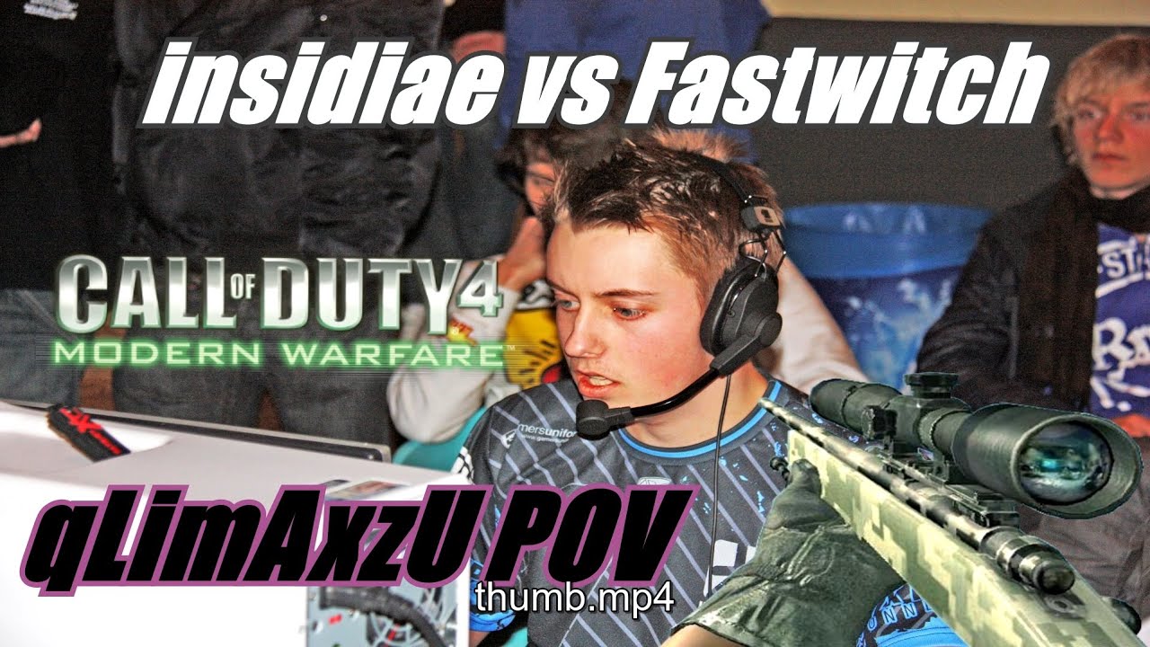 qLimAxzU POV - The eXperience 2009 - insidiae vs fastswitch Groupstage 2 (14-9) cod4 promod