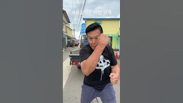 싸움 잘하는 비법 공개