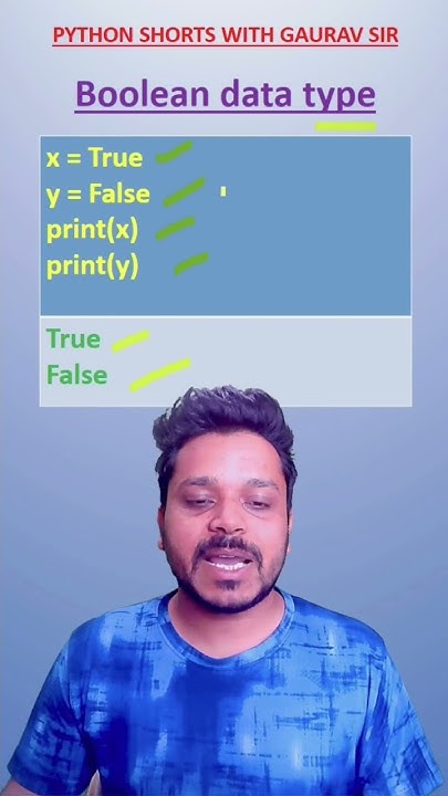 Boolean data types | Computer Science | Python class 11th and 12th ...