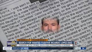 Law enforcement seek fugitive wanted for kidnapping