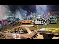 Jamestown Community Fair 2025 Windshield Class Heat | Demolition Derby Action. #demolitionderby 