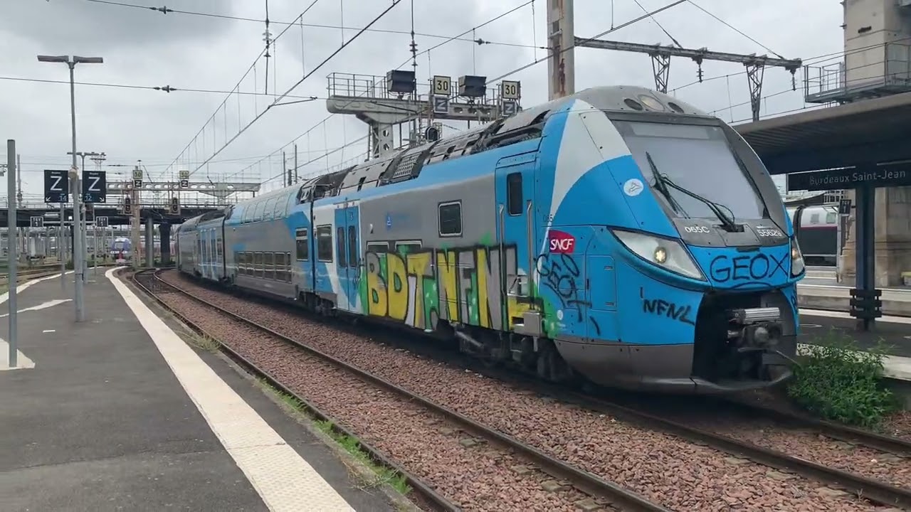 Des trains variés cet été à Bordeaux 