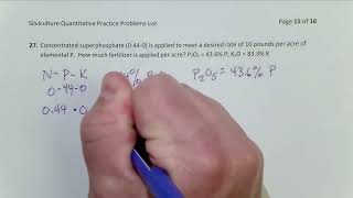 Fertilizer Prescription from Elemental Rate