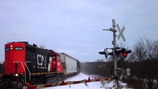 Cn GTW GP9 4616 Waukegan Patrol St Marys Road