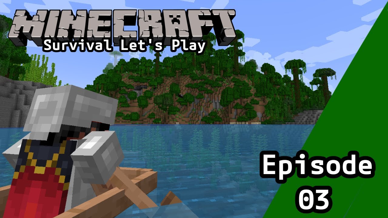 Exploring the World | Minecraft Survival Let's Play Episode 3 - YouTube