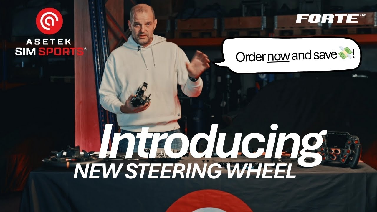Asetek Forte Formula Pro Steering Wheel