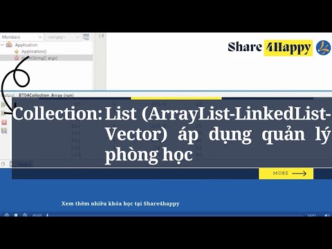 Java Collection - List (ArrayList, LinkedList, Vector) áp dụng Quản lý ...
