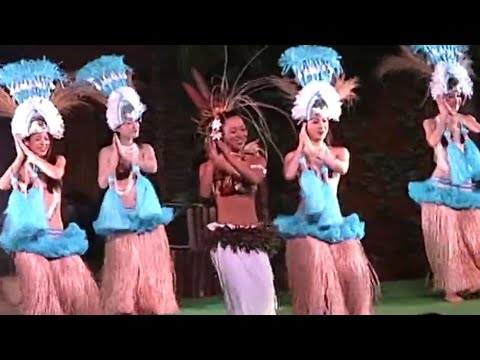 '08 タヒチアンダンス Tahitian Dance オテア Ote'a アパリマ Aparima フラガール スパリゾートハワイアンズダンシングチーム Hula Girls