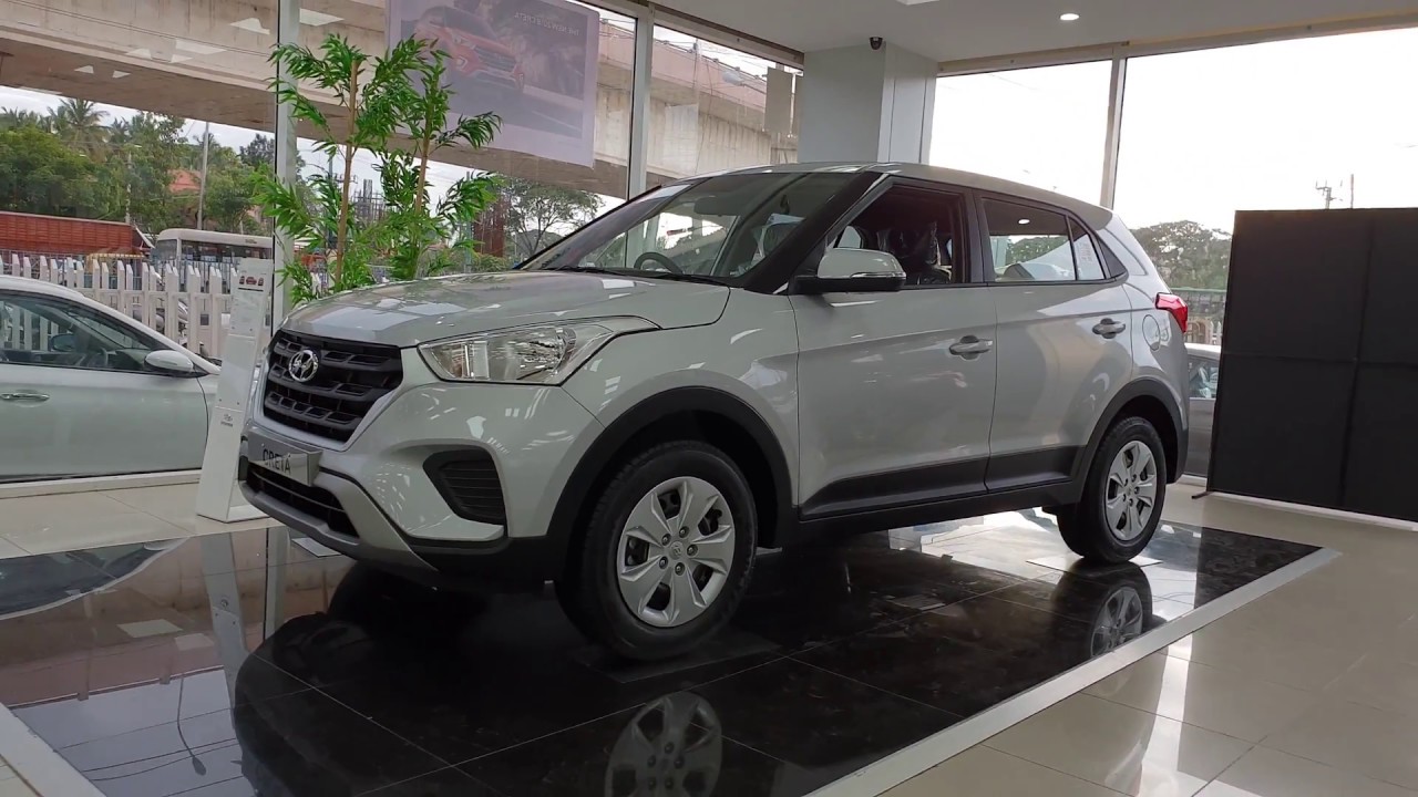 Sleek silver hyundai