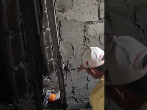 WALL PLASTERING WORK