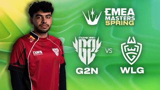 Überqualifiziert! | GAME3 - G2N vs WLG - BO3 | EMEA MASTERS SPRING