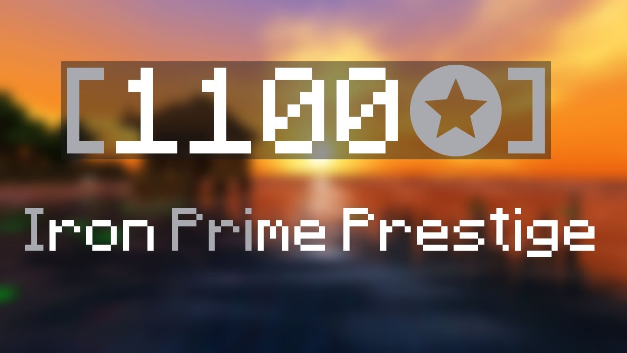 1100 Stars Bedwars Montaje - Hypixel || Iron Prime Prestige