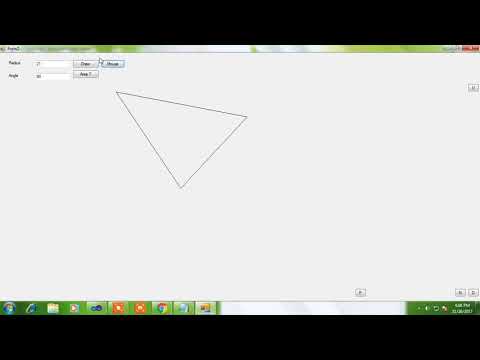 How to Draw Triangle in vb