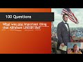 100 Questions - Chapter 5:  The Civil War