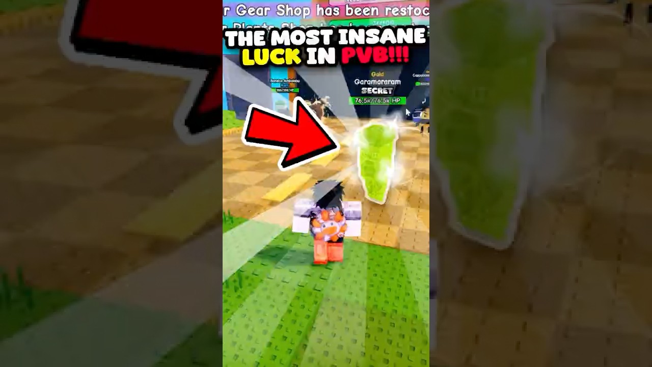 САМАЯ БЕЗУМНАЯ УДАЧА в PLANTS VS BRAINROT ROBLOX!