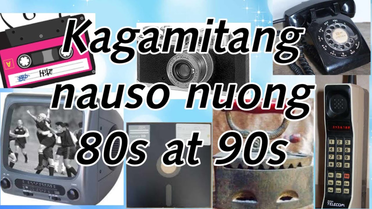Mga kagamitang nauso nuong 80s at 90s | Hapikyut Guard - YouTube