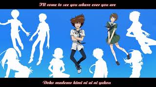 Video thumbnail of "#5  All Cast Version Butter Fly Digimon Adventure Tri"