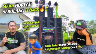 Download Lagu Suara Si BOLANG AUDIO sudah kembali ULUM channel Langsung diroasting CAK JI😂 MP3