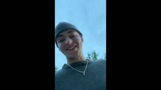Hero Fiennes Tiffin instagram story - 21/05/2020