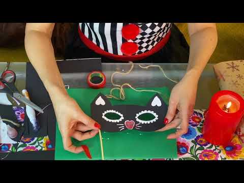 Wideo: Jak Zrobić Maskę Dla Kota
