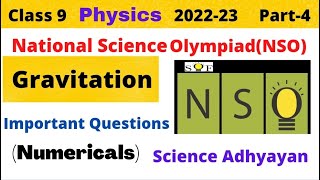 Gravitation Class 9 Chapter 10 | Important Questions | NSO | Science Olympiad | Part 4