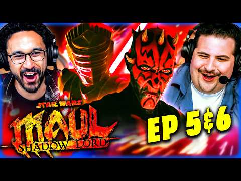 Star Wars:  MAUL - SHADOW LORD EPISODES 5 & 6 REACTION! MARROK IS A BEAST!