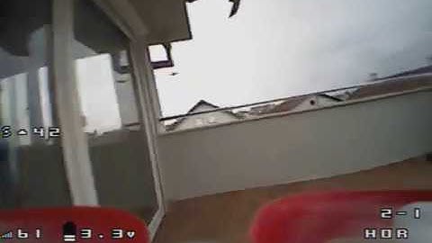 DVR flight of Eachine E011C + Beecore  V2.0 Brushed F3+OSD Flight Control Board - tiny whoop