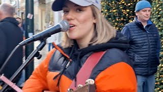 LIVE STREET CONCERT In Dublin Ireland - Allie Sherlock