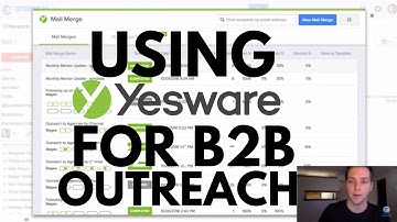How We Use Yesware for Mail Merge, Reminders and Follow-ups (Yesware Tutorial)